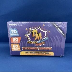 The Quokka DM Drama Mayhem Adults Extended Version Game. 
NEW SEALED PACKAGE